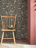 William Morris At Home wallpaper sample bird and pomegranate A4 (British brand)