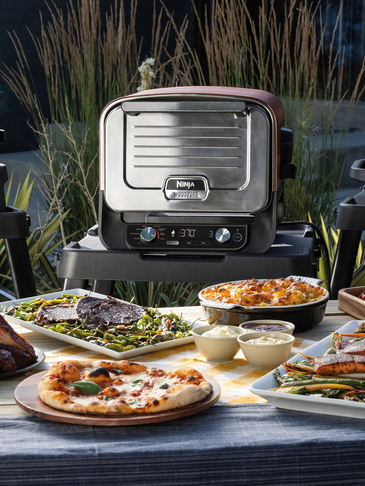Ninja Woodfire outdoor pizza oven and smoker (British brand)