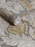 William Morris Acanthus Neutral wallpaper 10m (British brand)