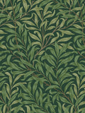William Morris Willow Bough deep green wallpaper 10m - British product