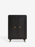 Rockett St George Black Ringo Drinks Cabinet, UK version