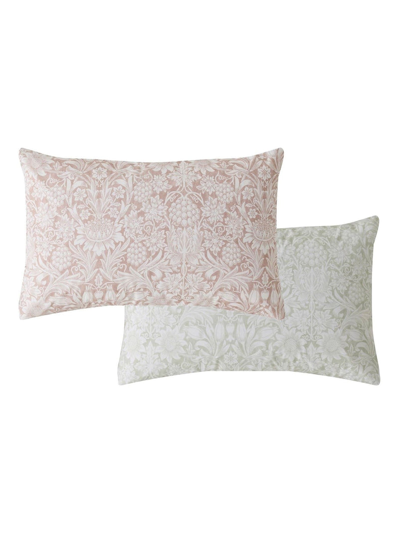 William Morris Clay Sunflower Duvet Cover Set (British brand)