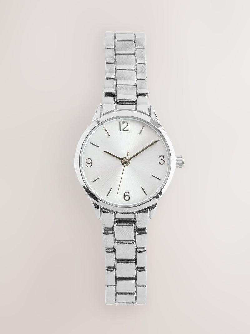 Watch silver tone mini boyfriend 2.5cm - British product