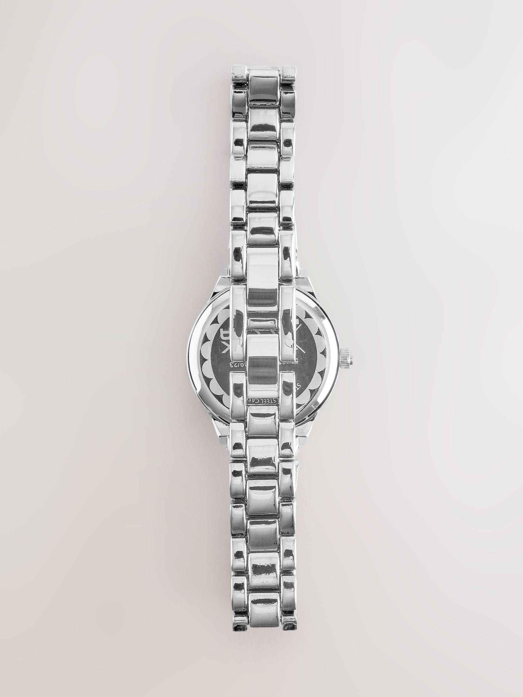 Watch silver tone mini boyfriend 2.5cm - British product