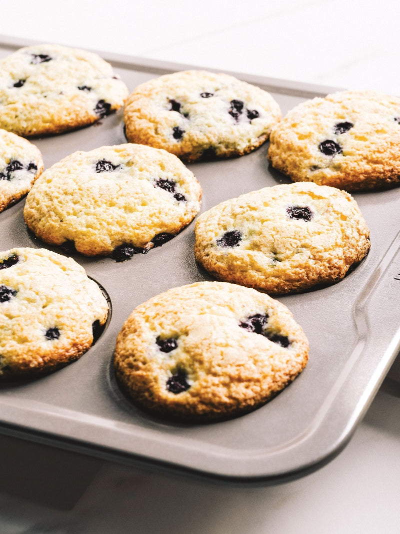 Ninja Foodi Zerostick Grey 12 cup muffin tin, imported from the UK