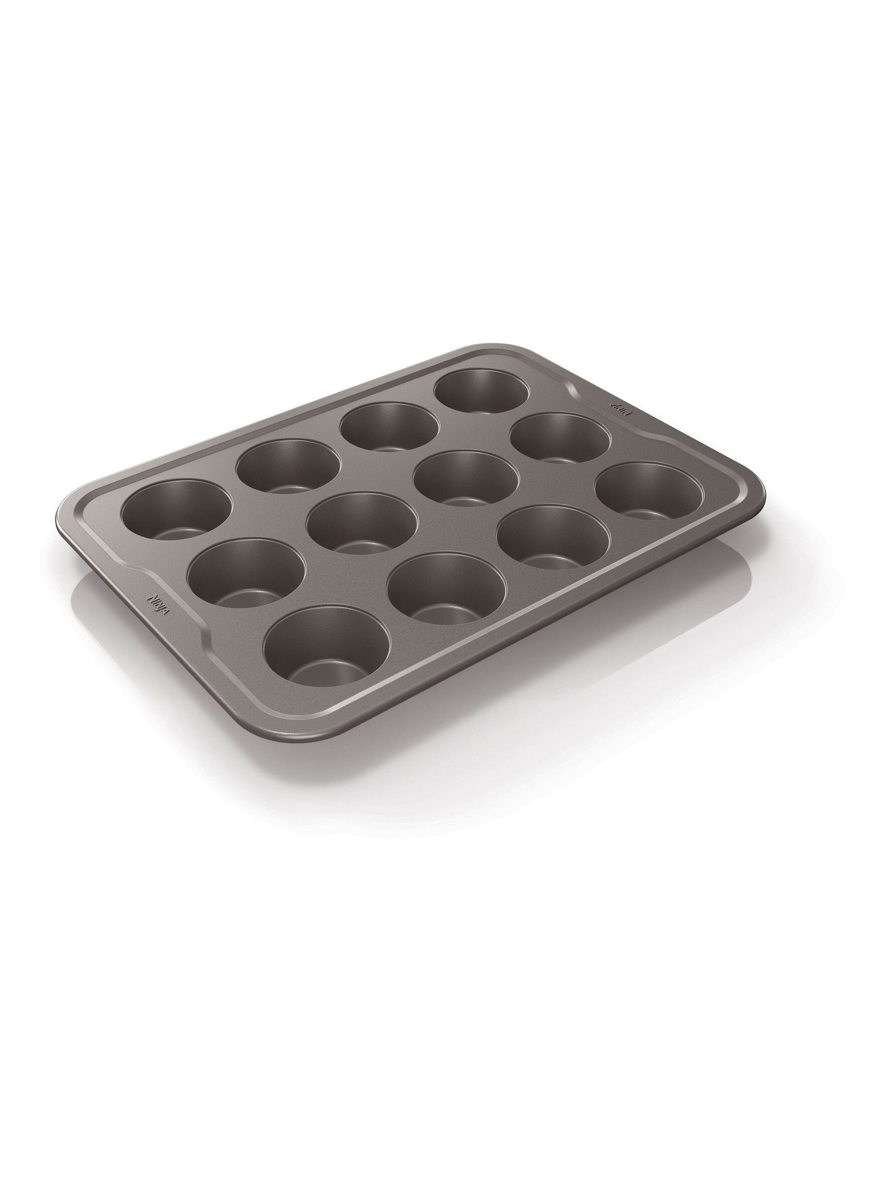 Ninja Foodi Zerostick Grey 12 cup muffin tin, imported from the UK