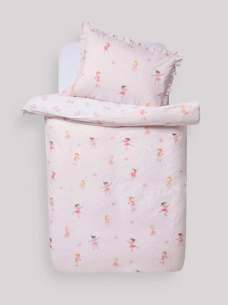 Dancers duvet cover set with dancer print - British product