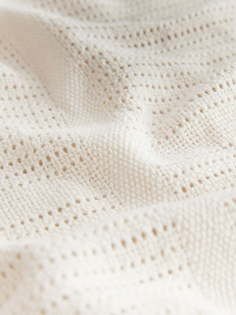 NEXT baby cellular blankets 2 pack natural, imported from the UK