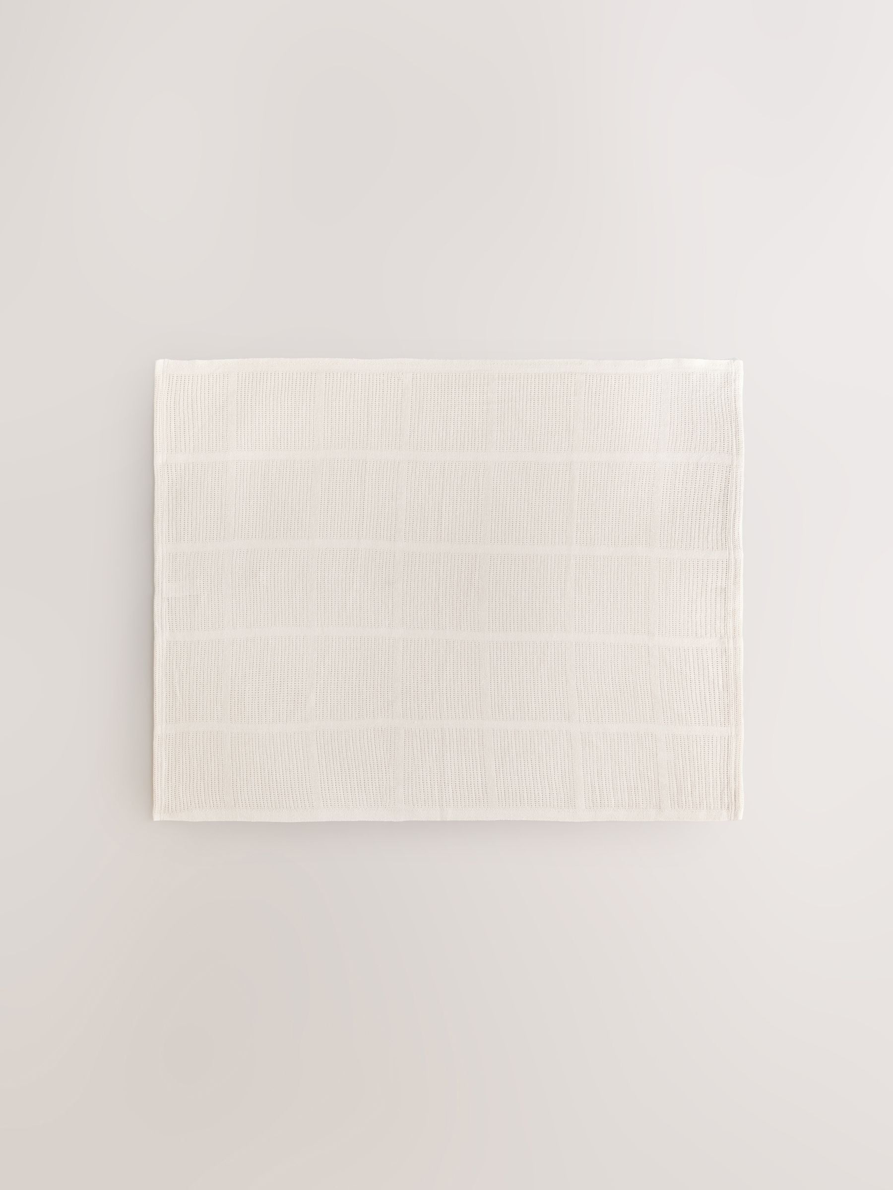 NEXT baby cellular blankets 2 pack natural, imported from the UK