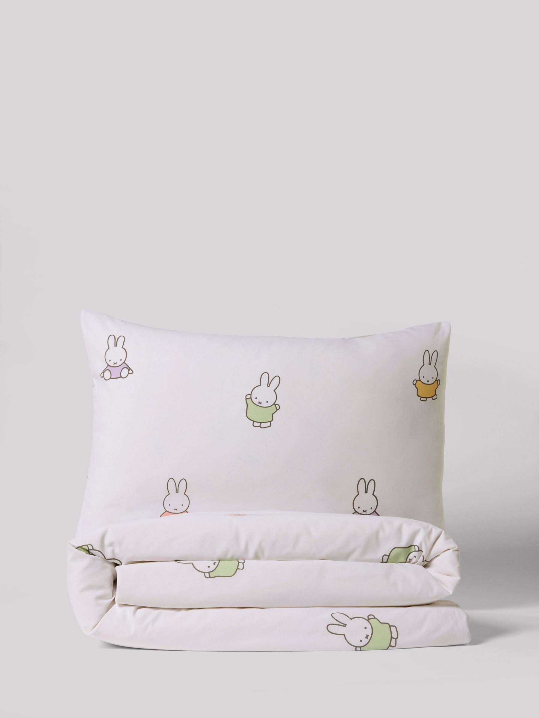 NEXT White Miffy duvet cover and pillowcase set (British brand)