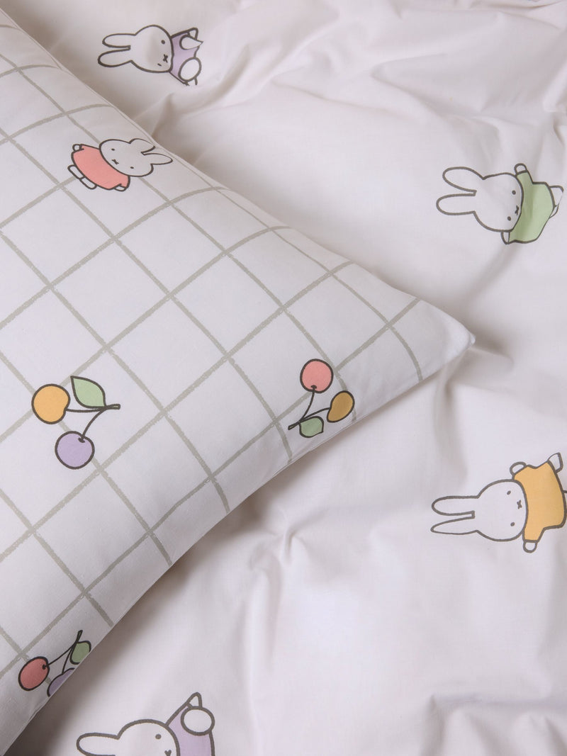 NEXT White Miffy duvet cover and pillowcase set (British brand)