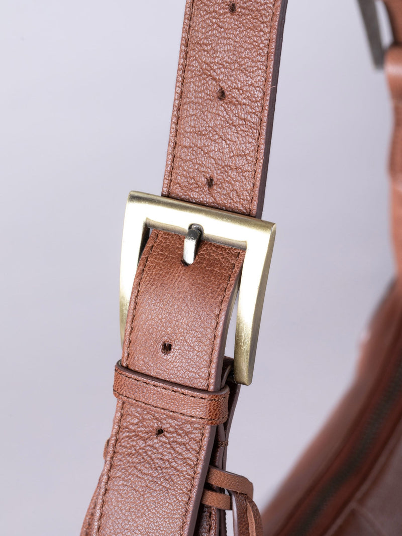 Lakeland Leather shoulder bag Light Brown Newby - British product