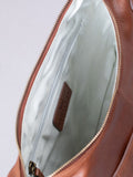 Lakeland Leather shoulder bag Light Brown Newby - British product