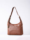 Lakeland Leather shoulder bag Light Brown Newby - British product