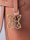 Lakeland Leather Newby cross-body bag light brown, imported from the UK