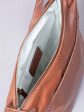 Lakeland Leather Newby cross-body bag light brown, imported from the UK