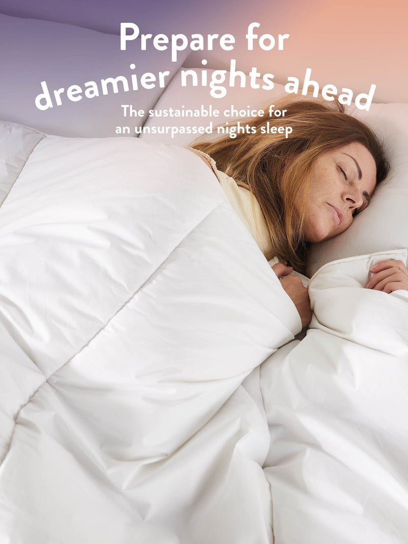 Slumberdown White Wool Mattress Topper (British brand)