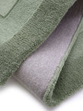 Origin Rugs soft green stacked border wool rug - British product