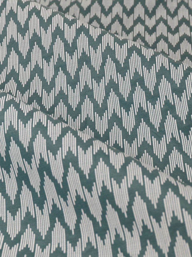 Sanderson Blue Hutton woven jacquard curtains 117x137cm, UK version