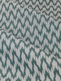 Sanderson Blue Hutton woven jacquard curtains 117x137cm, UK version