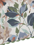 Sanderson Rust Robins Wood Woodland Flora Scalloped Cushion