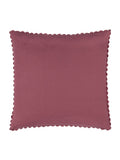 Sanderson cushion Purple Robins Wood Woodland Flora Scalloped 50x50cm, UK version