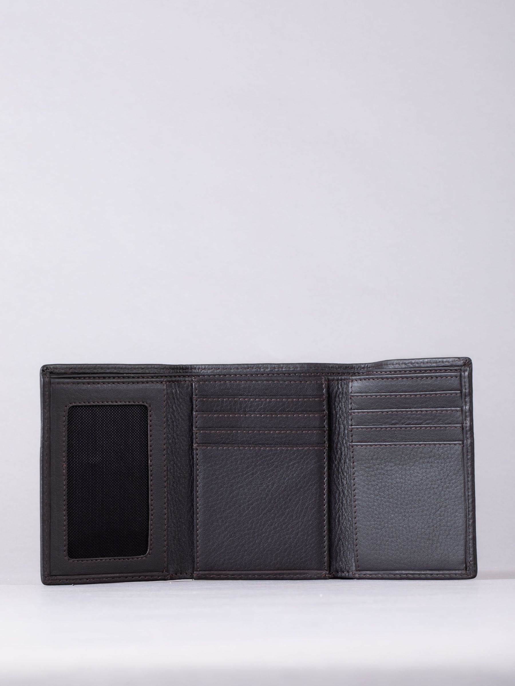 Lakeland Leather brown Allerdale tri-fold wallet, UK version