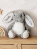 PMC personalised bunny rabbit soft toy 33cm - British product