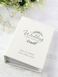 PMC personalised wedding white photo album 6x4, UK version