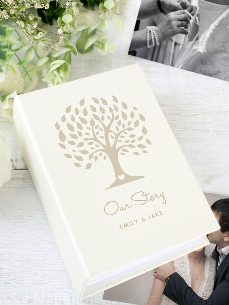PMC personalised family tree photo album 6x4, UK version