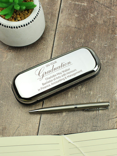 Next PMC Personalised Graduation Pen and Box Set 14 cm- Buy online at McGrocer
