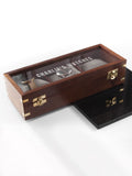 Treat Republic personalised wooden watch box, imported from the UK