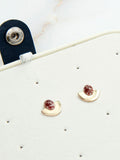 Treat Republic blush pink travel jewellery case (British brand)