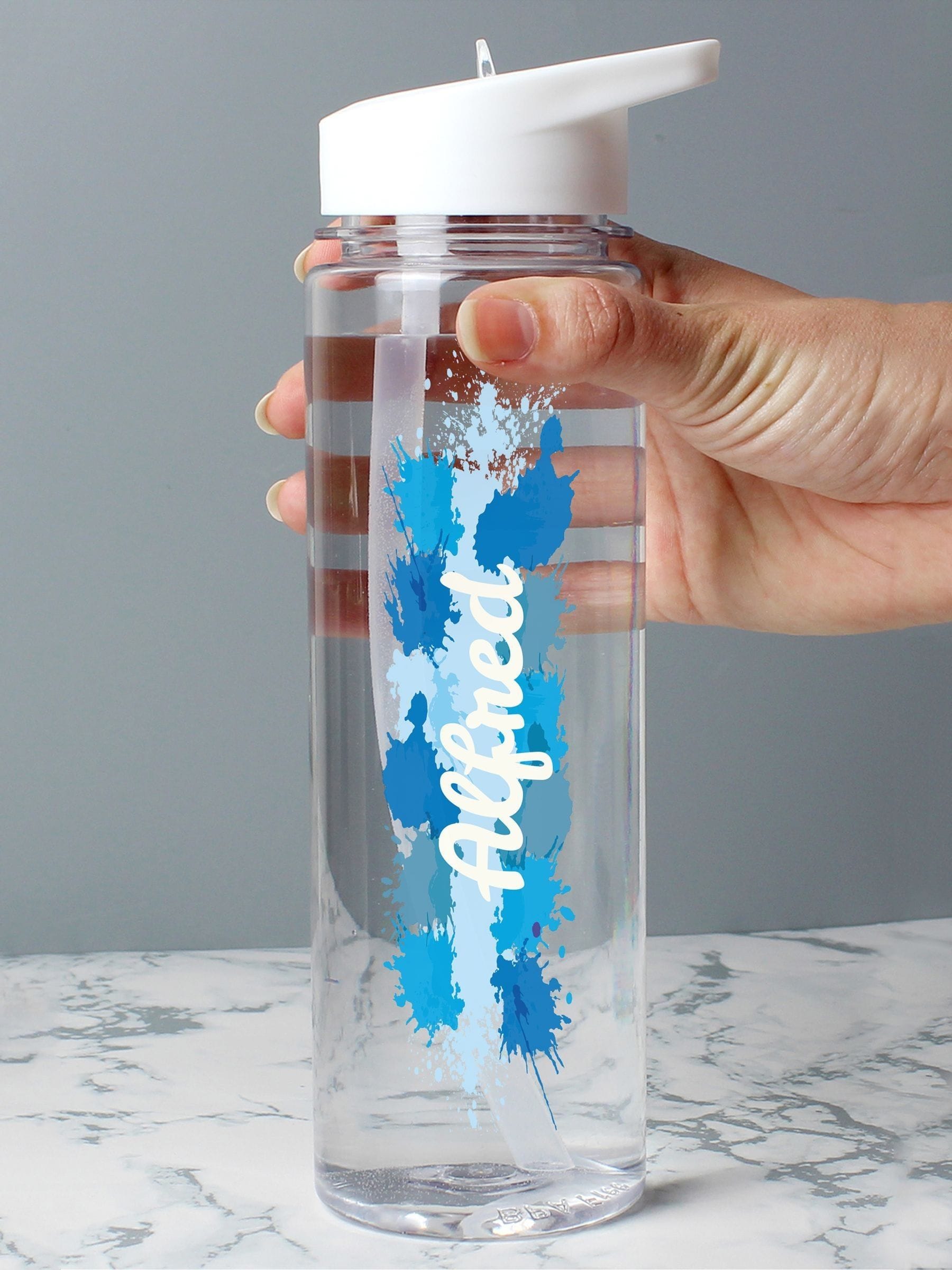 PMC personalised splash water bottle 800ml, imported from the UK
