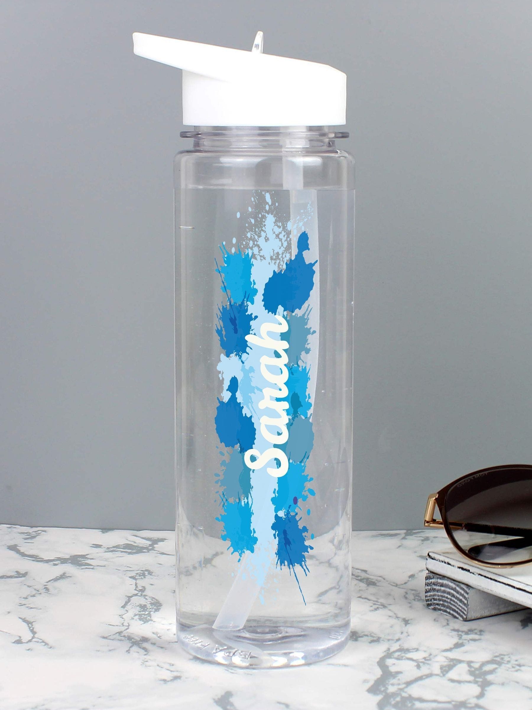 PMC personalised splash water bottle 800ml, imported from the UK