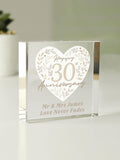 PMC 30th anniversary crystal token ornament, UK version