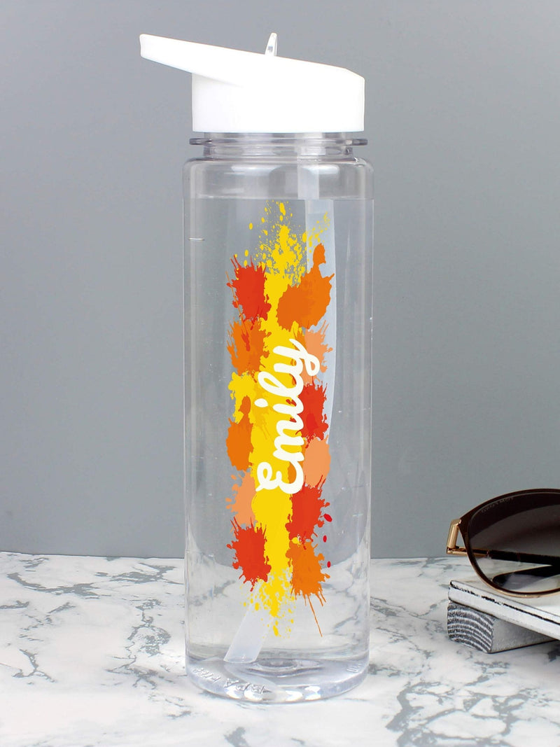 PMC personalised splash water bottle 800ml, imported from the UK