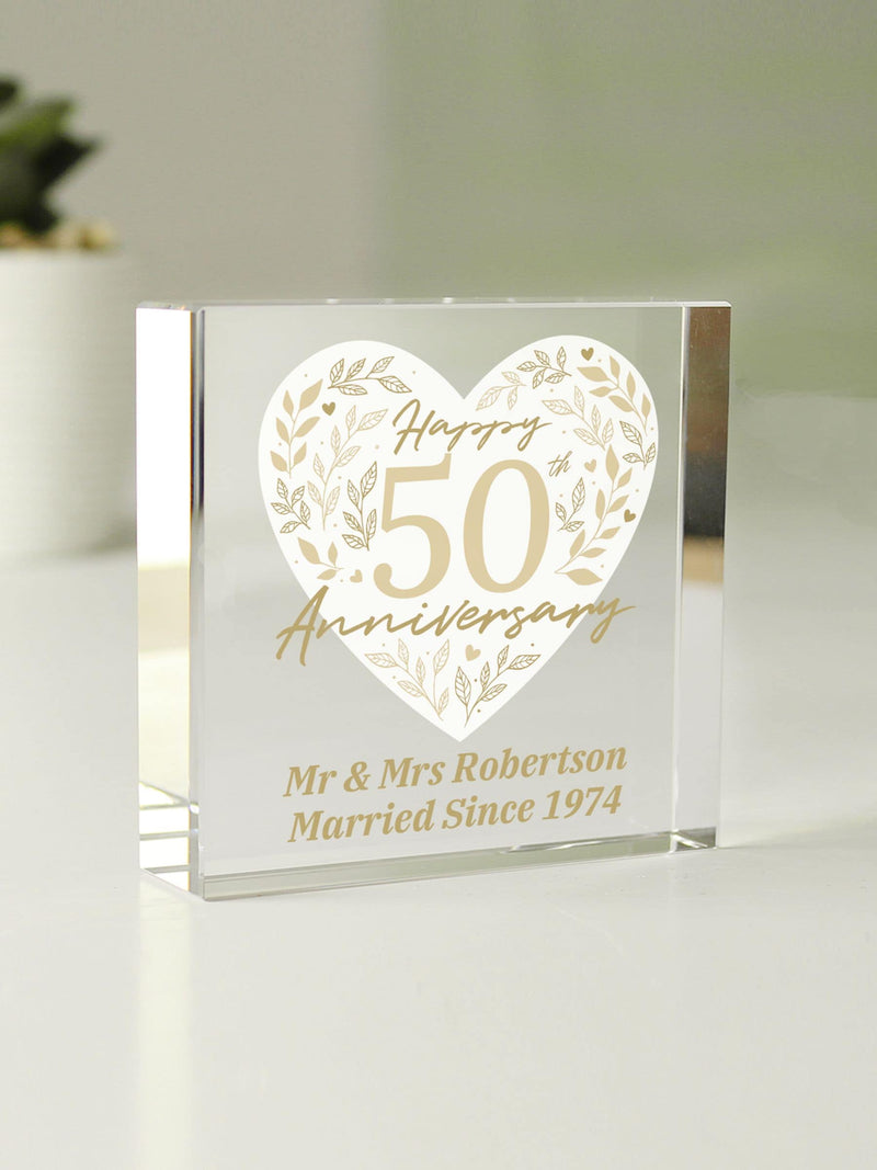 PMC crystal token 50th anniversary - British product