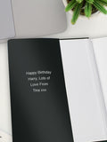 PMC personalised Manchester United book, imported from the UK