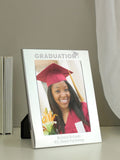 PMC silver graduation photo frame 4x6, UK version