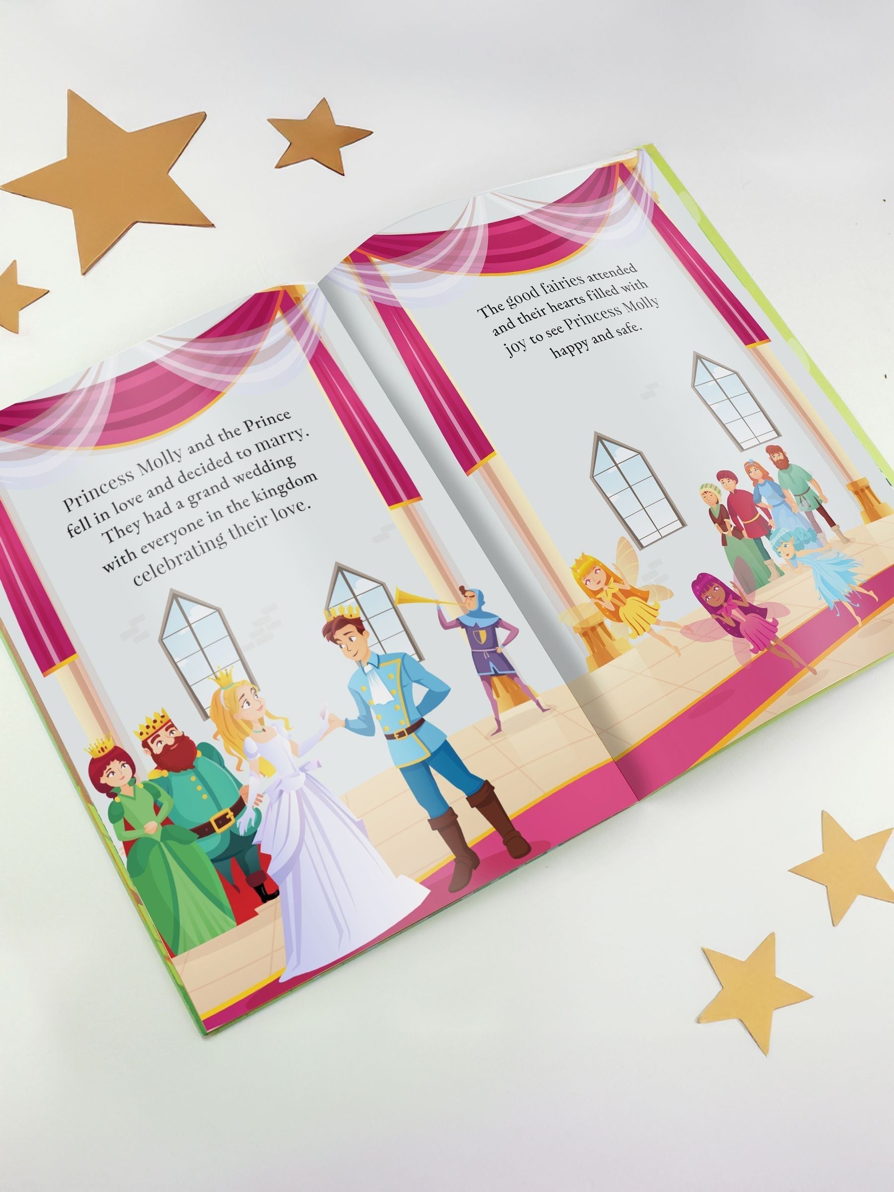 PMC Natural personalised Sleeping Beauty storybook 32 pages (British brand)