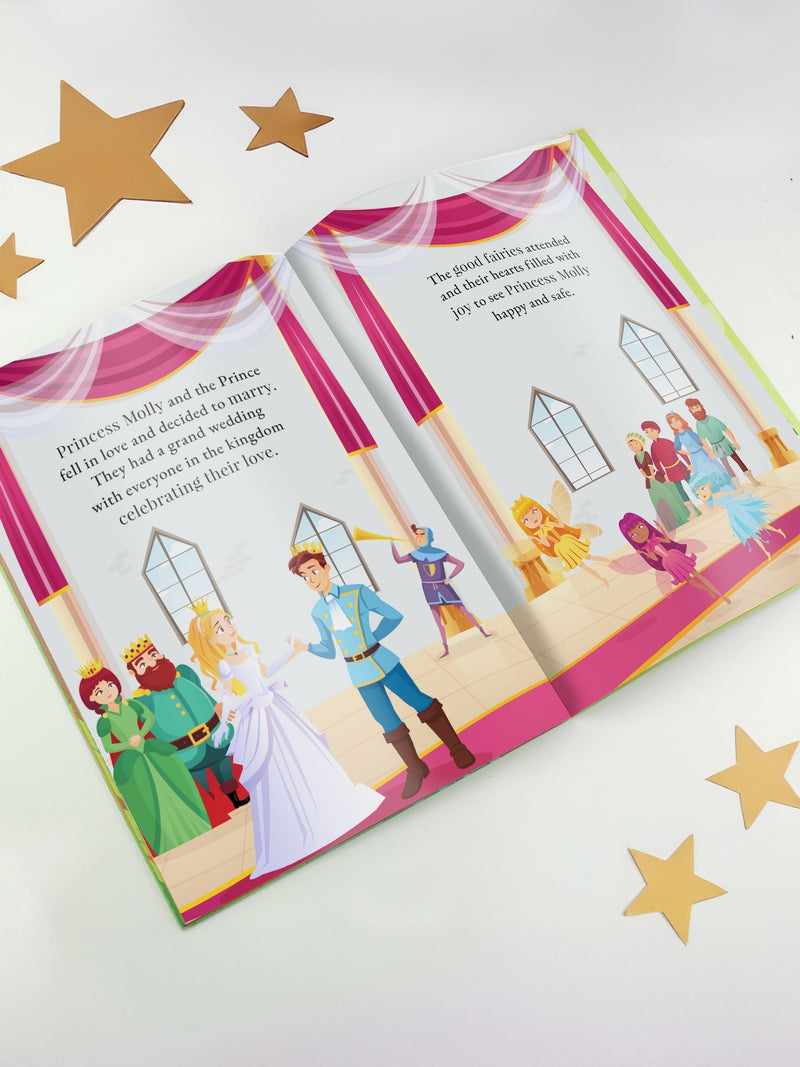 PMC Natural personalised Sleeping Beauty storybook 32 pages (British brand)