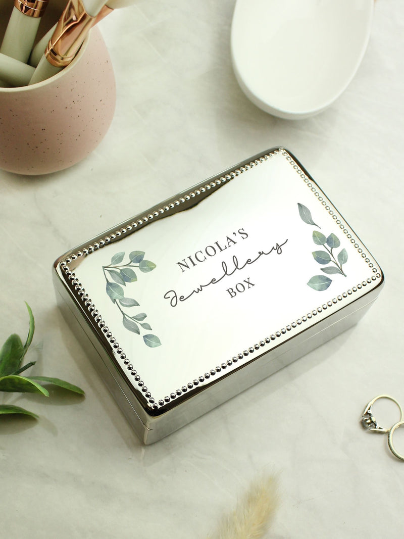 PMC Botanical Rectangular Jewellery Box, UK version