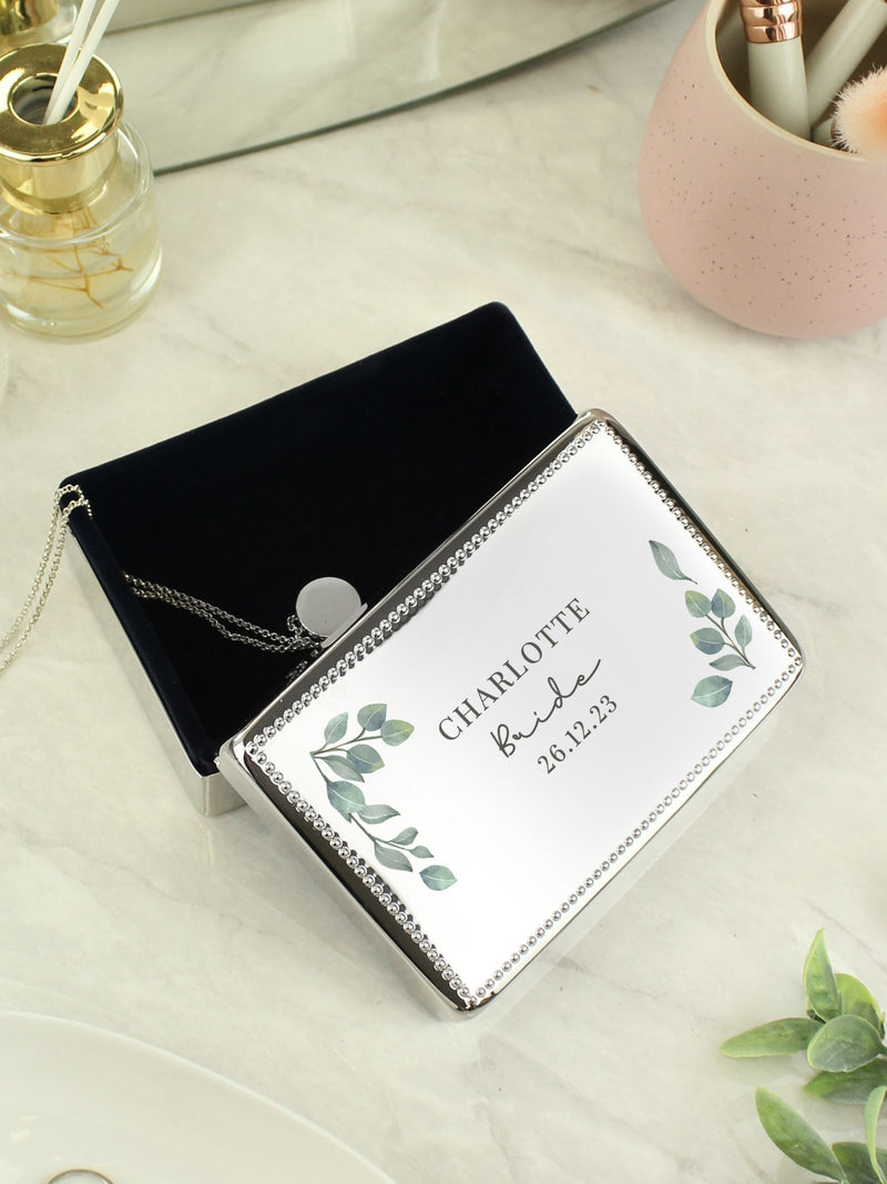 PMC Botanical Rectangular Jewellery Box, UK version