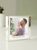 PMC personalised crystal token in black gift box, UK version