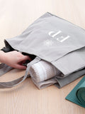 Treat Republic grey personalised yoga tote bag - British brand