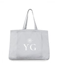 Treat Republic grey personalised yoga tote bag - British brand