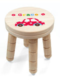 Treat Republic personalised wooden car stool, UK version