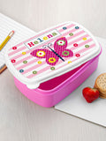 Treat Republic butterfly school set with pink rucksack and lunch box, UK version