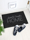 Treat Republic personalised grey patterned doormat 40x60cm, UK version